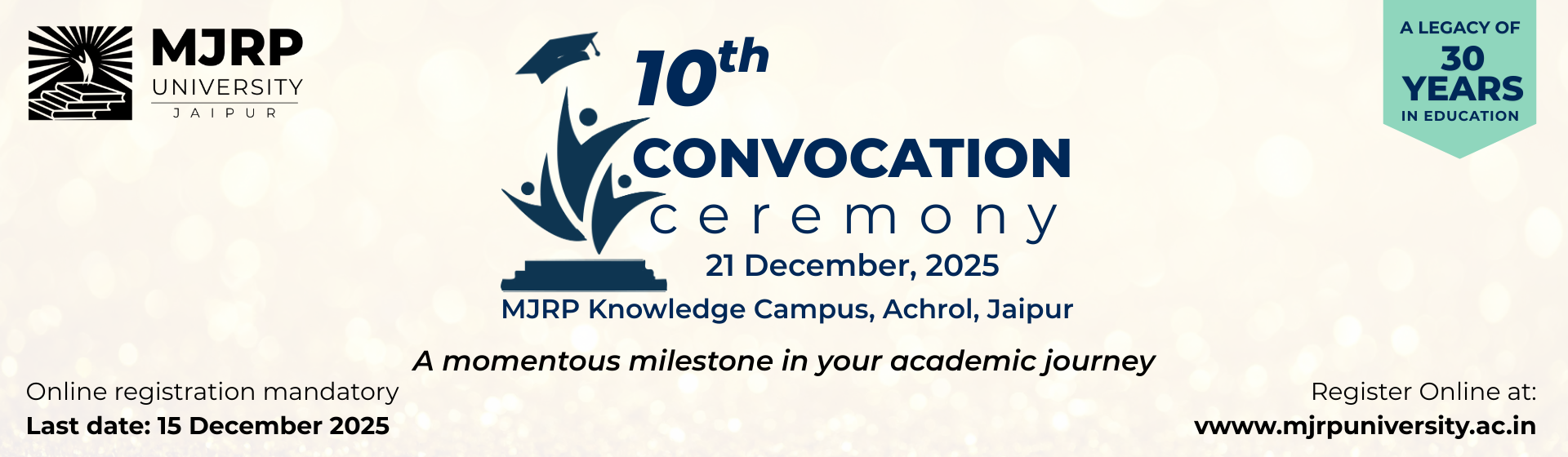 MJRPU_10Convocation Web Banner_1920x560_Dec 25